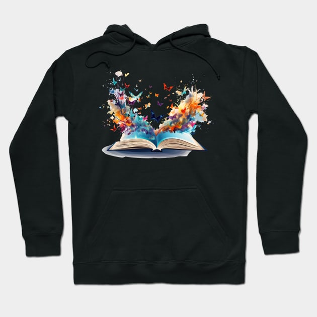 Open a Book Hoodie by Urban Archeology Shop Gallery